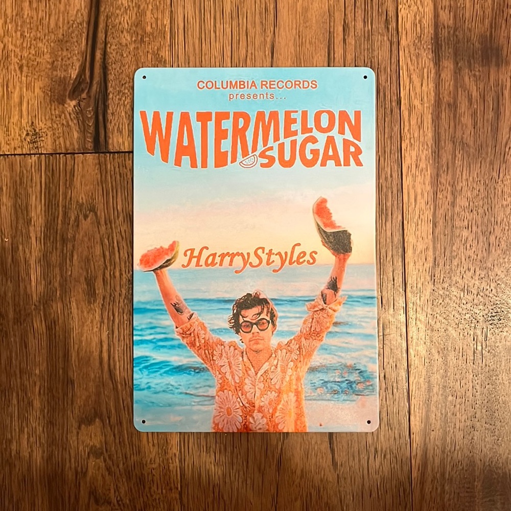 Harry Styles Watermelon Sugar poster (tin)
